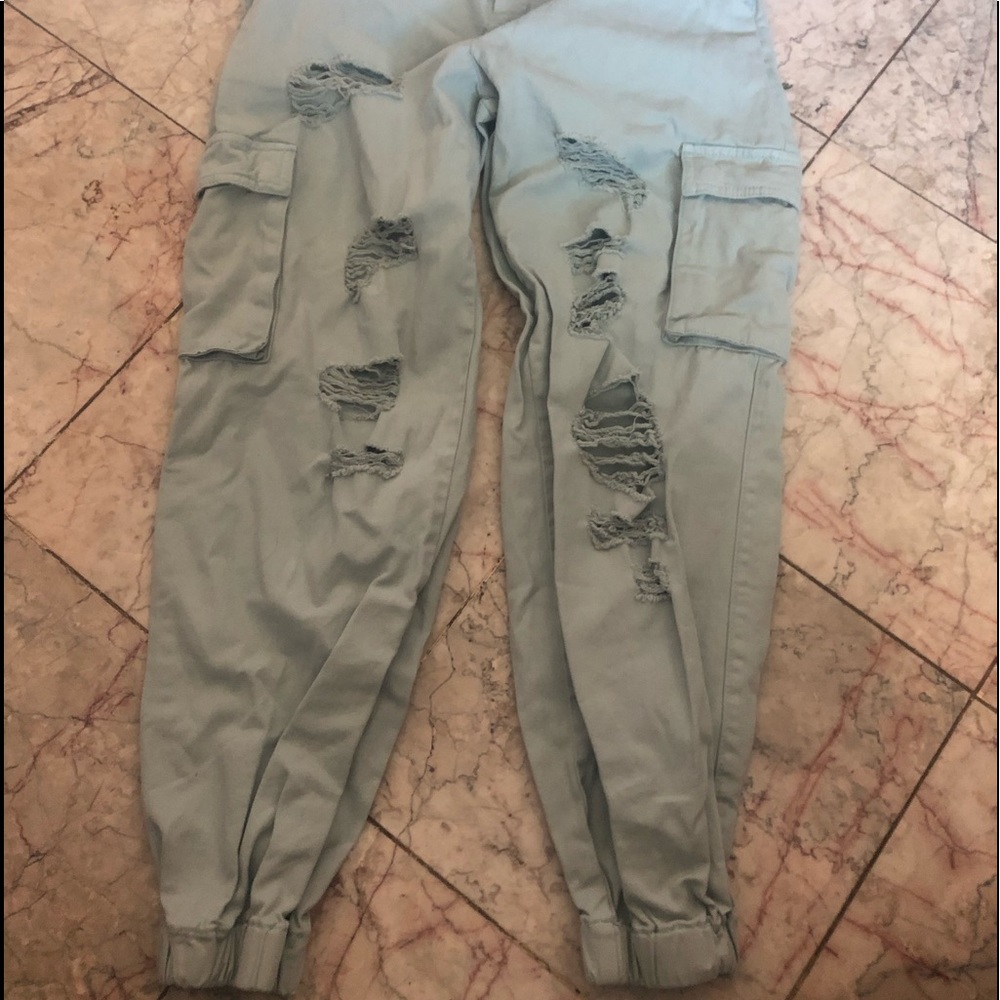 Forever 21 Scrunched Jeans